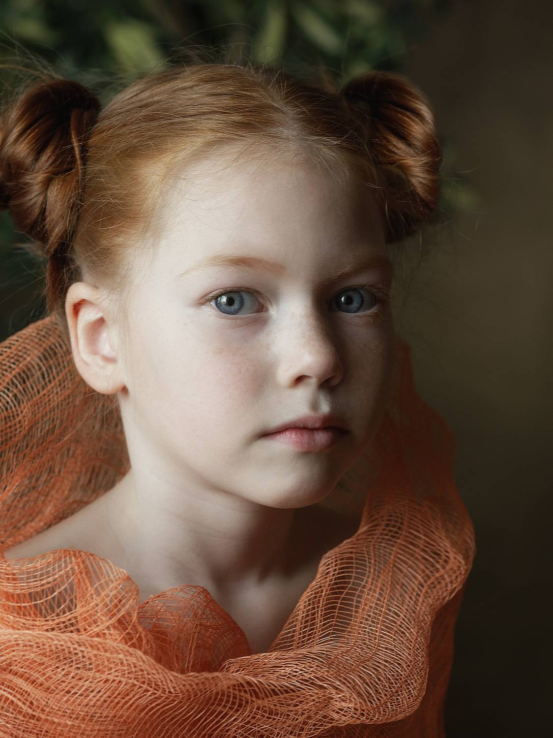 портрет , жанр, лицо, девочка, лица35, взгляд, печать, цвет, Ведмеденко Оксана