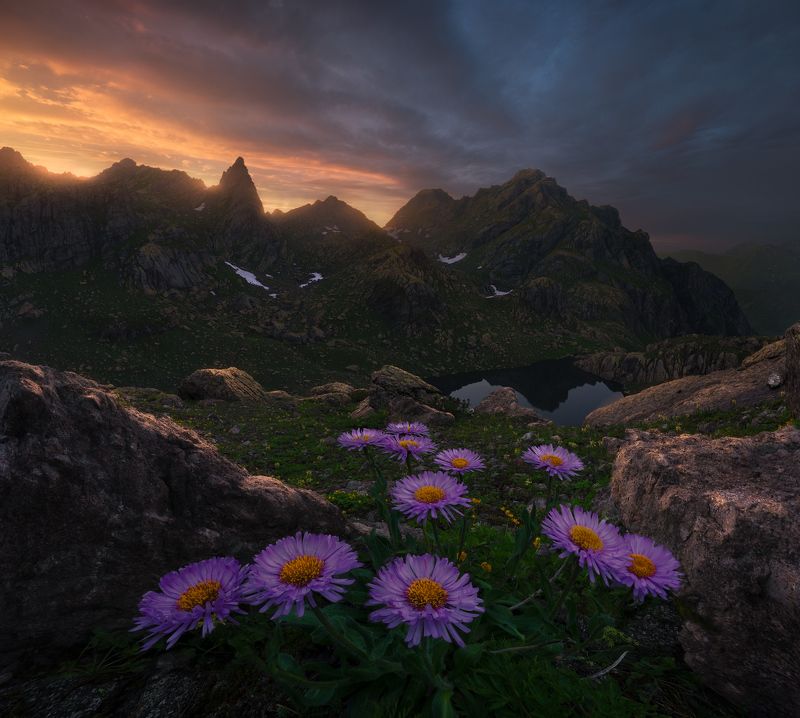 грузия, тобаварчхили, горы, озеро, рассвет, фототур, оходже Озеро Оходжеphoto preview