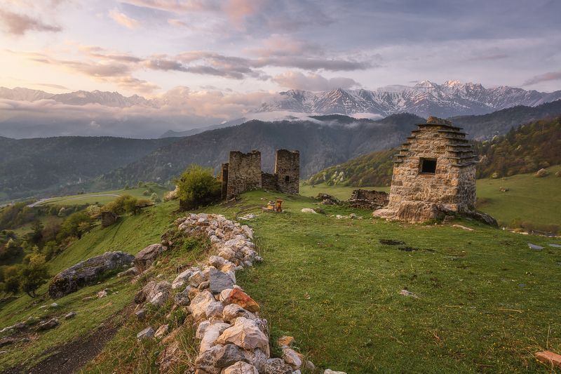 keli tower complex. the republic of ingushetia. Башенный комплекс Кели. Ингушетия.photo preview
