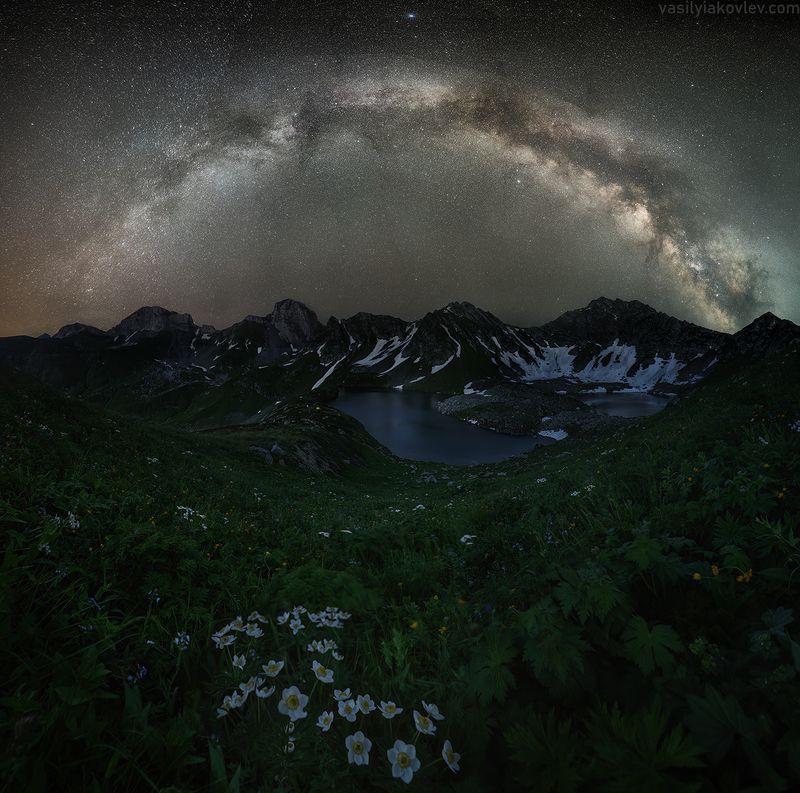 Ночь над Загеданскими озерамиphoto preview