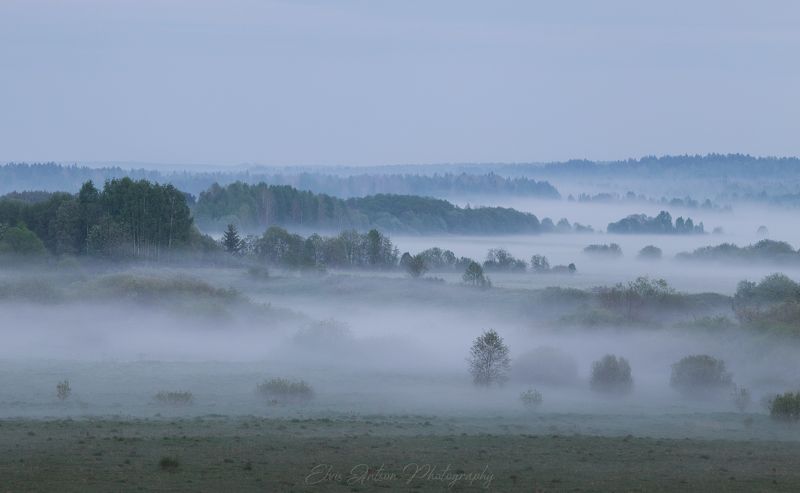 пейзаж, природа, кологрив Майский туман окутал кологривские просторы.photo preview