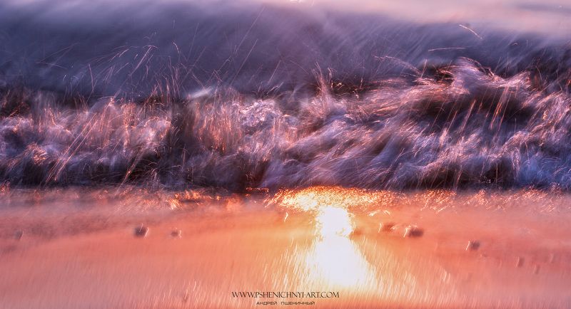 волна, движение, свет, вода, импульс, минимализм, абстракция, макро Энергия светаphoto preview