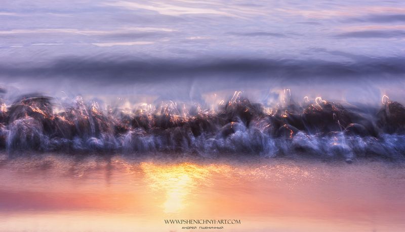 волна, движение, свет, вода, импульс, минимализм, абстракция, извне, макро Извнеphoto preview