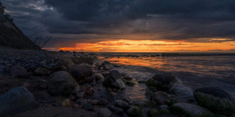 балтийское_море,калининград, закат, небо, облака *photo preview