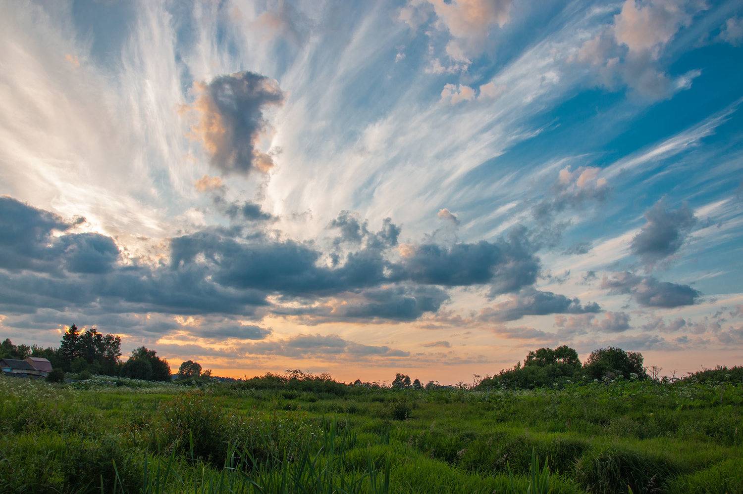 Сложное небо. Автор: Александр , Александр