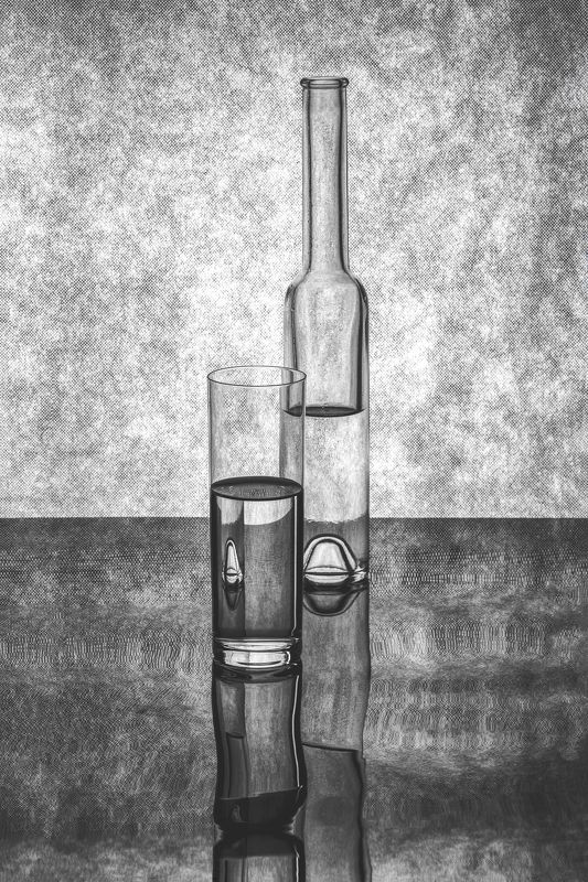 Чёрно-белый натюрмортphoto preview