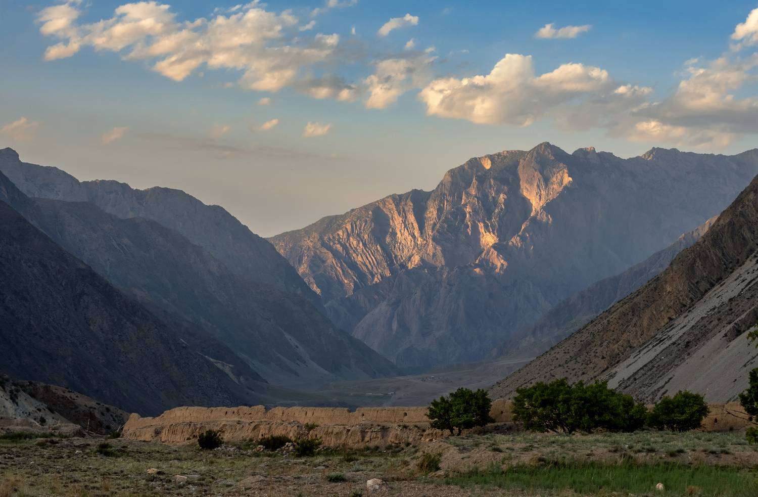 Вечер на исходе дня. Автор: Мозжухин Максим киргизия, кыргызстан, каньон сох, Мозжухин Максим