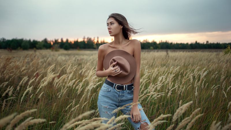 portrait, nude, nature, field, girl, sony, sigma, 35mm, портрет, ню, девушка, поле, женский портрет, природа, tomarov, v_tomarov, томаров, владимир томаров Vikaphoto preview