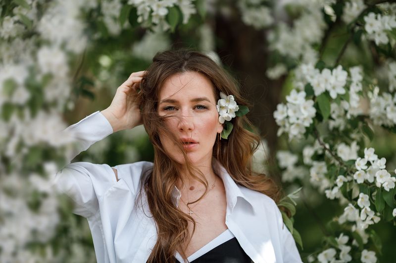 portrait, woman, canon, девушка, портрет, женский портрет photo preview