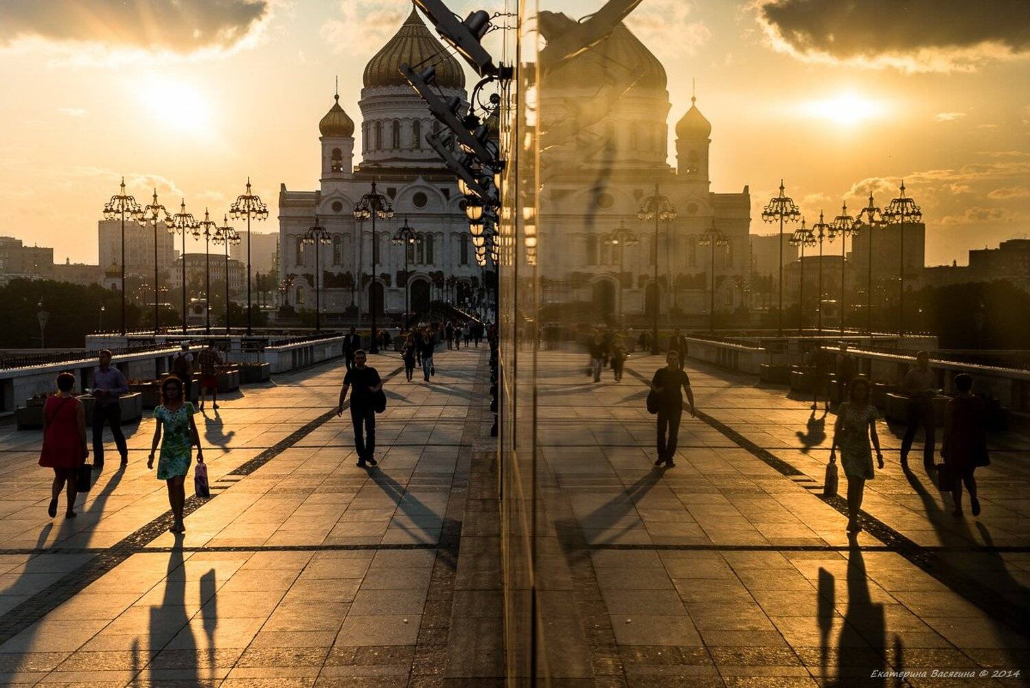 москва, патриарший, отражения, Екатерина (PhotoJourneys.ru) Васягина