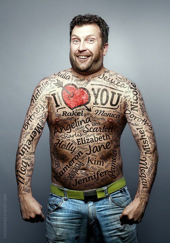 мужчина, тату, ретушь, лобур Чет я в вас такой влюбленныйphoto preview