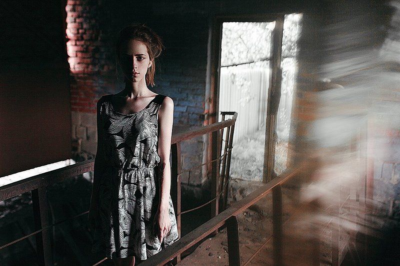 35 мм, Color, Film, Girl, Portrait photo preview