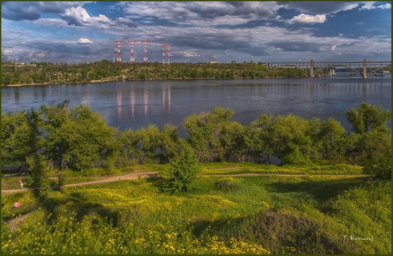 река,днепр,запорожье,хортица *photo preview