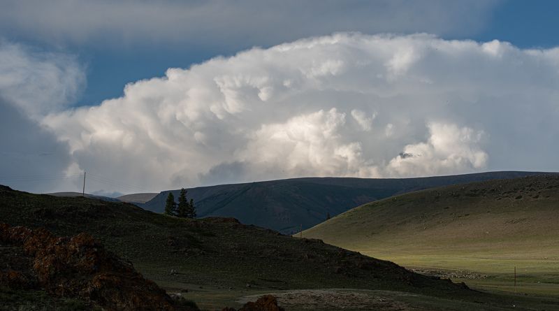 nature, landscape, mountains, clouds, облака, горы, пейзаж, природа Алтайский пейзажphoto preview