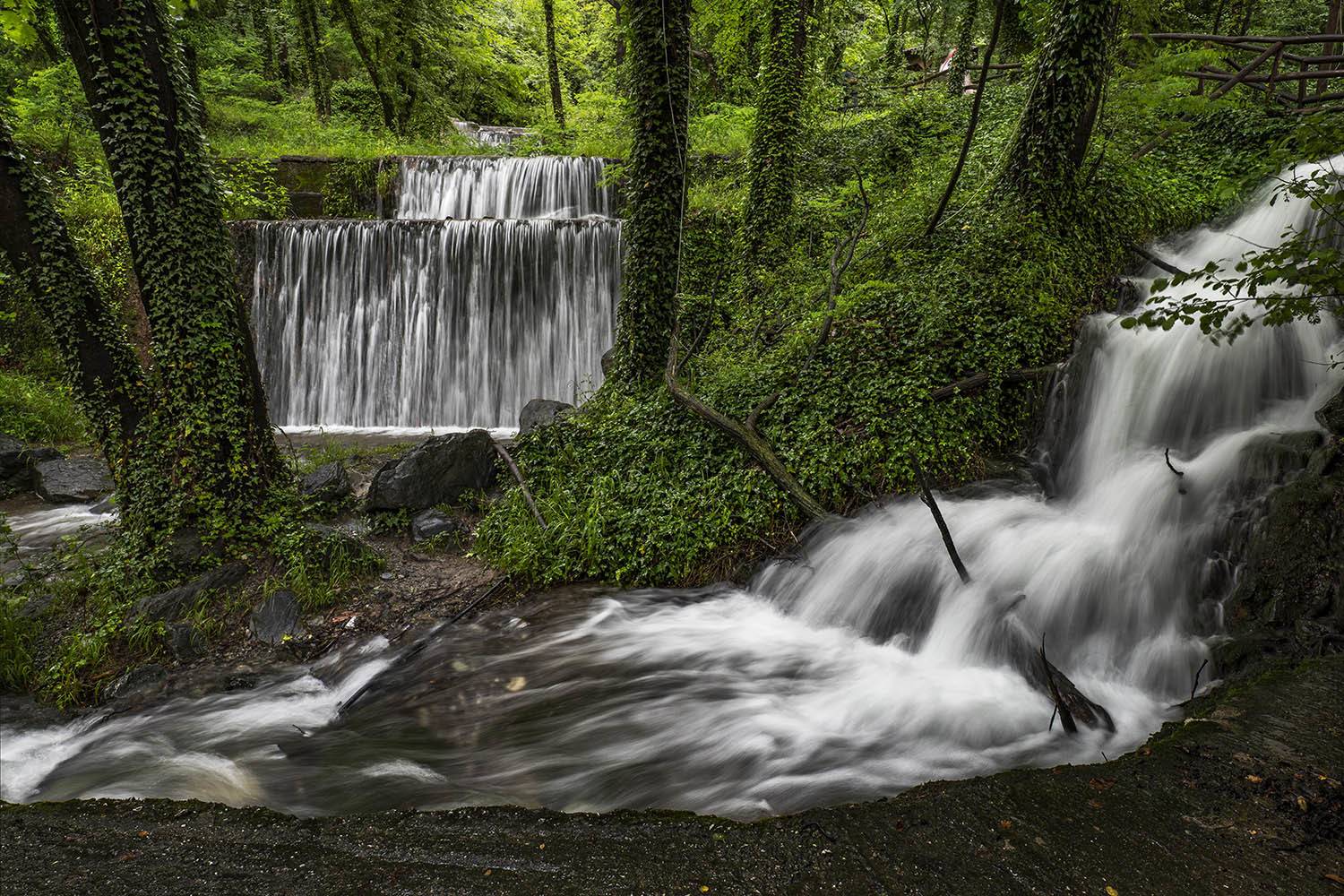 Водопады реки Аспропотамос (белая река) , Греция. Автор: Виктория Солодар , Виктория Солодар