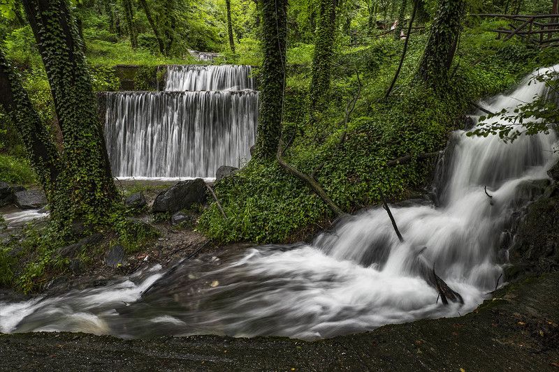 Водопады реки Аспропотамос (белая река) , Грецияphoto preview
