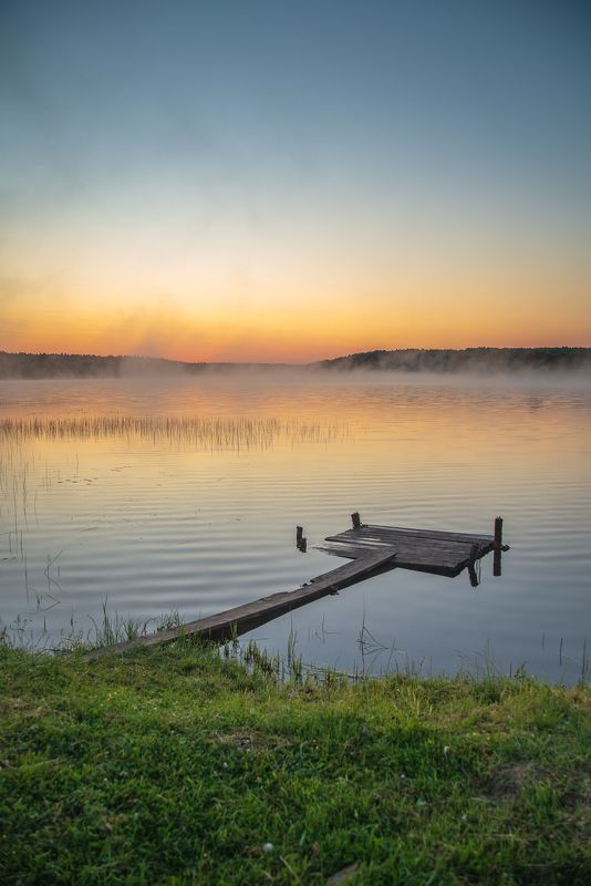 Спокойствие в первых лучах. фото превью