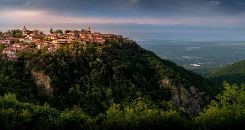 грузия, кахетия, сигнахи, алазанская долина, georgia, kakheti, sighnaghi, alazani valley, нд, georgia нд Над Алазанской долинойphoto preview