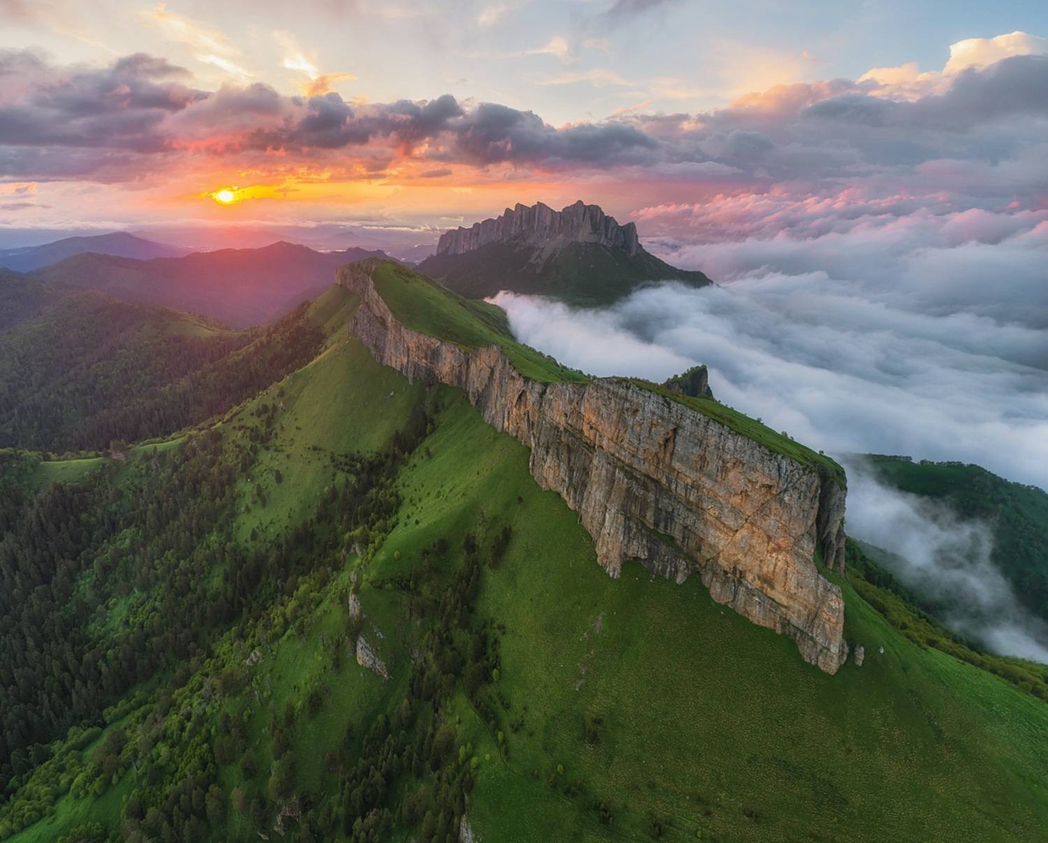 Тхачи. Автор: Мысливцев Николай западный кавказ, природный парк большой тхач, Мысливцев Николай