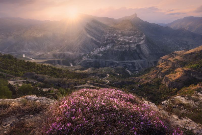 кавказ,дагестан,закат Закатнаяphoto preview