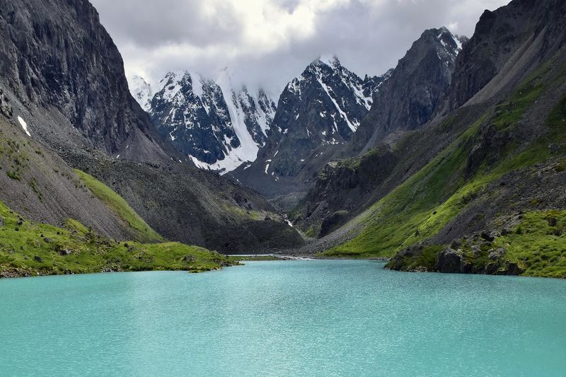 пейзаж, природа, путешествие, горы, панорама, алтай Предзакатный часphoto preview