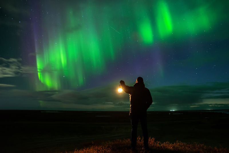 северное сияние, полярное сияние, заполярье, aurora borealis, polar lights Поискphoto preview