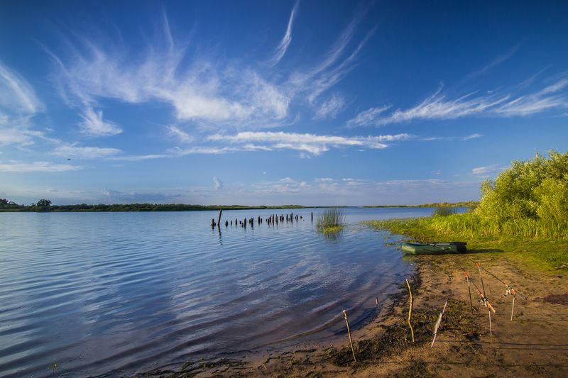 Вечер на реке Чеснавеphoto preview