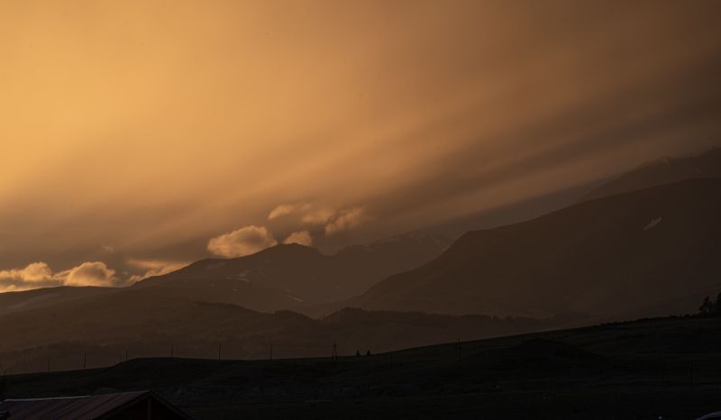 nature, landscape, mountains, clouds, облака, горы, пейзаж, природа photo preview