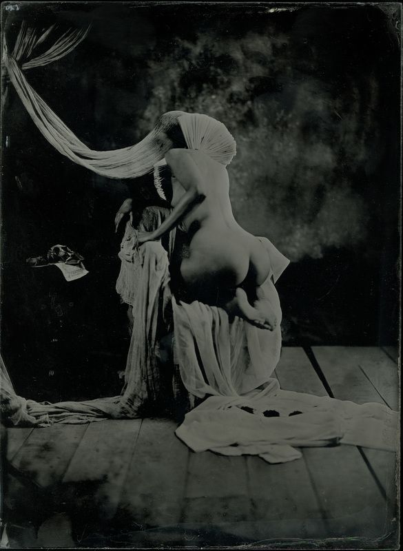 wetplate ambrotype амбротип ню photo preview