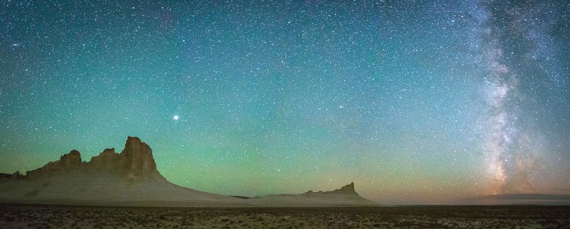 казахстан, мангистау, босжыра, млечный путь photo preview