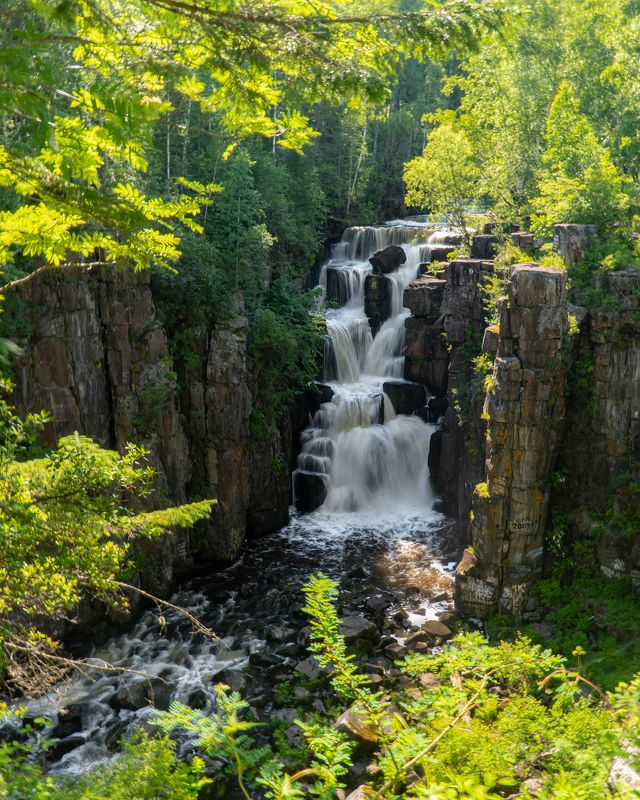уда, ук, водопад, саяны Уковский водопад и каньон реки Удаphoto preview