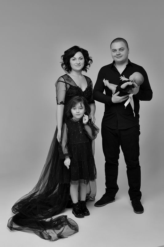 #семейнаяфотосессия #семья #чернобелое СЕМЬЯ.photo preview