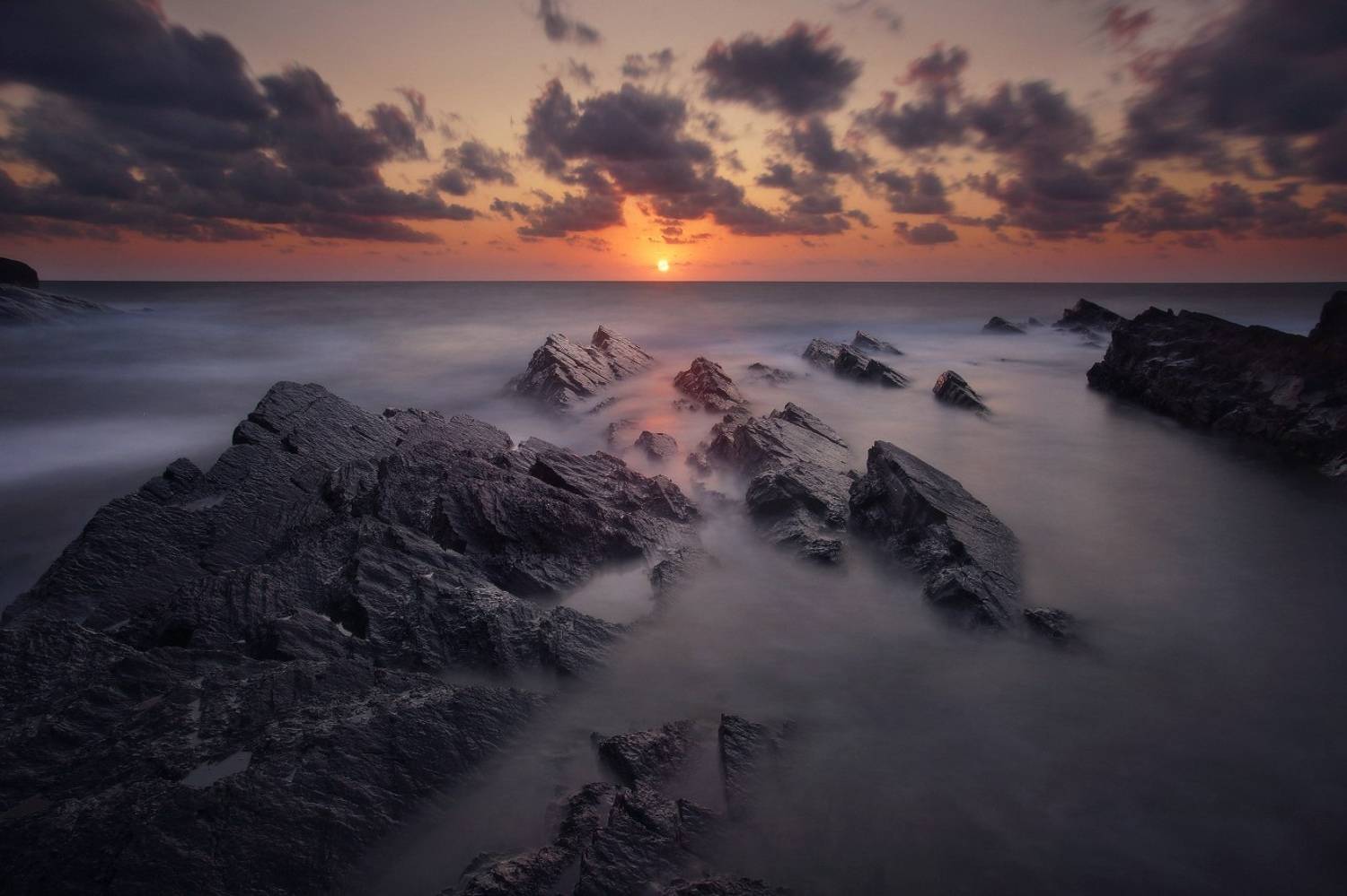 море, восход, скалы, болгария, Евгений Ляпунов