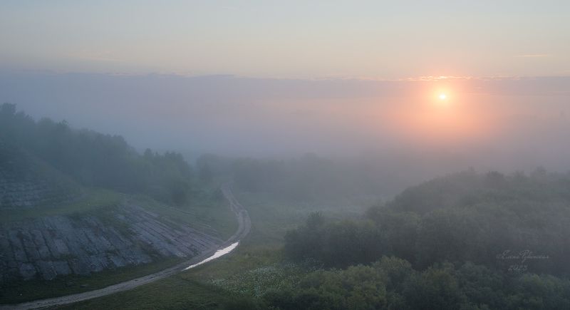 кологрив, туман, костромскаяобласть, пейзаж, утро, рассвет Кологрив , рассветphoto preview