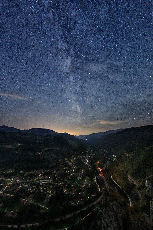 лакатник, млечный путь, ночной пейзаж, ночь, стара планина Звездная ночьphoto preview