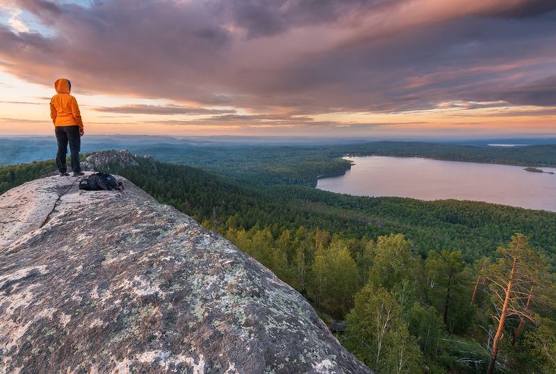 аракуль, закат, летний пейзаж, лето, озеро, пейзаж, урал, шиханы, южный урал Аракульские Шиханыphoto preview
