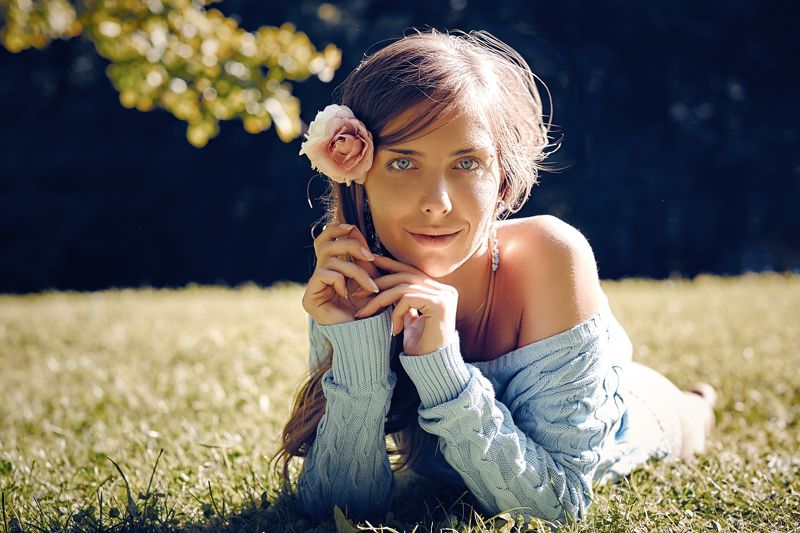 девушка, портрет, красота, фото, лето, природа, мода Daylight фото превью