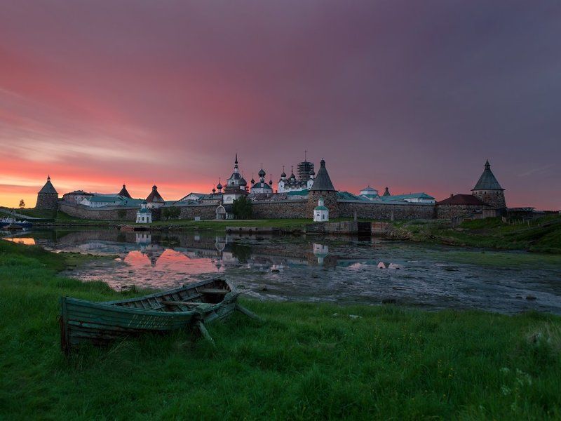 архитектура, бухта благополучия, монастырь, соловецкий монастырь, соловецкий остров, соловки, храм Непереписанный пейзажphoto preview