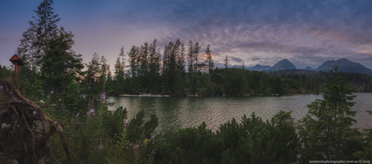 photoshop,	горы,	камни,	курорт,	озеро, панорама,	пейзаж,	путешествие, словакия,	фотография,	фотопоход, вага,	высокие татры,	штребске плесо, naumenkophotographer,	sony a7r, lightroom,	ptgui,	sony 28 mm 20, Александр Науменко