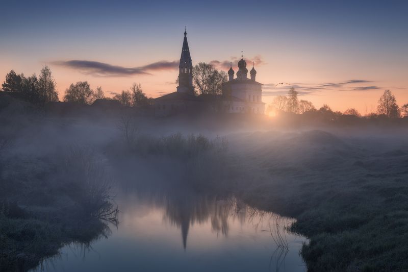 пейзаж,рассвет,осенево photo preview