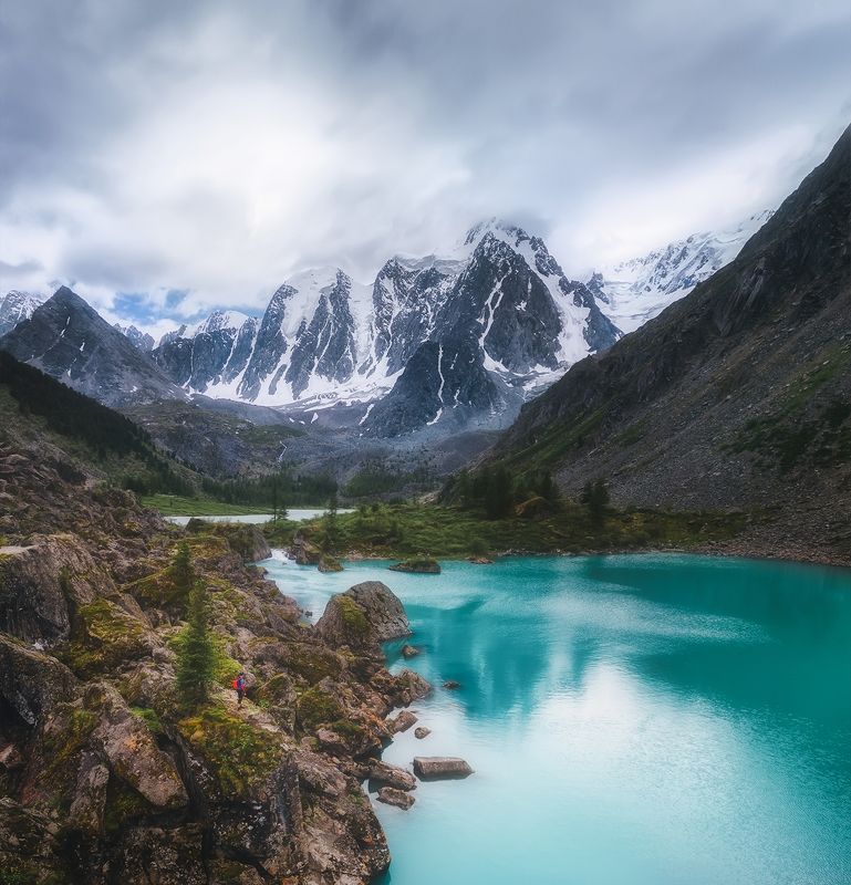 алтай, шавлинское озеро Верхнее Шавлинское, Алтайphoto preview