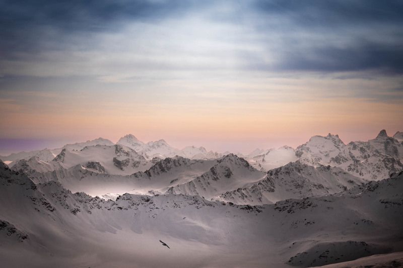 Вечерние виды с Эльбрусаphoto preview