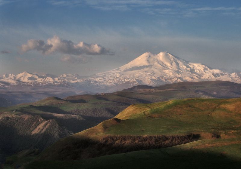 кавказ, кабардино-балкария, приэльбрусье, эльбрус, большой кавказский хребет Эльбрусphoto preview