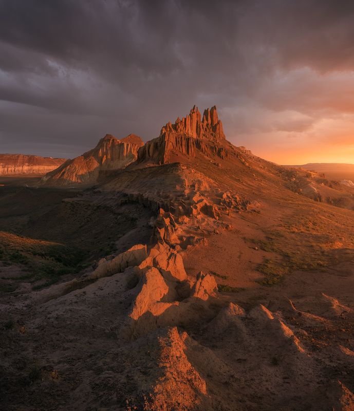 казахстан, айракты, горы, степь, рассвет, фототур Долина замков Айрактыphoto preview