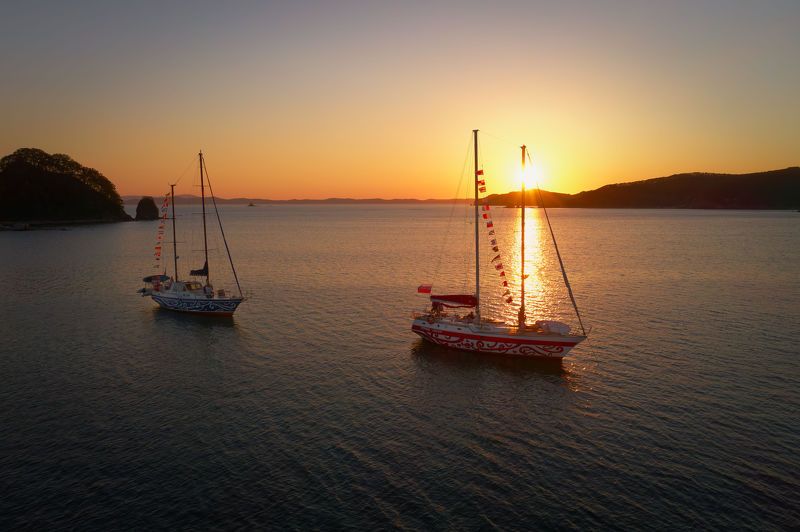 Закатная ладьяphoto preview