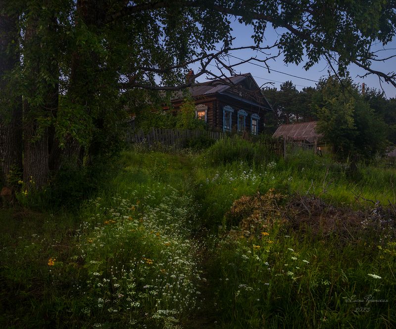 кологрив, город, дом, вечер, костромская область, костромскаяобласть Вечерphoto preview