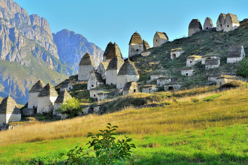 северная осетия, даргавс, горы, склеп, , Грани вечностиphoto preview