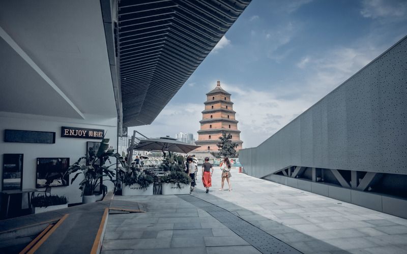 雨后雁塔 雨后雁塔photo preview