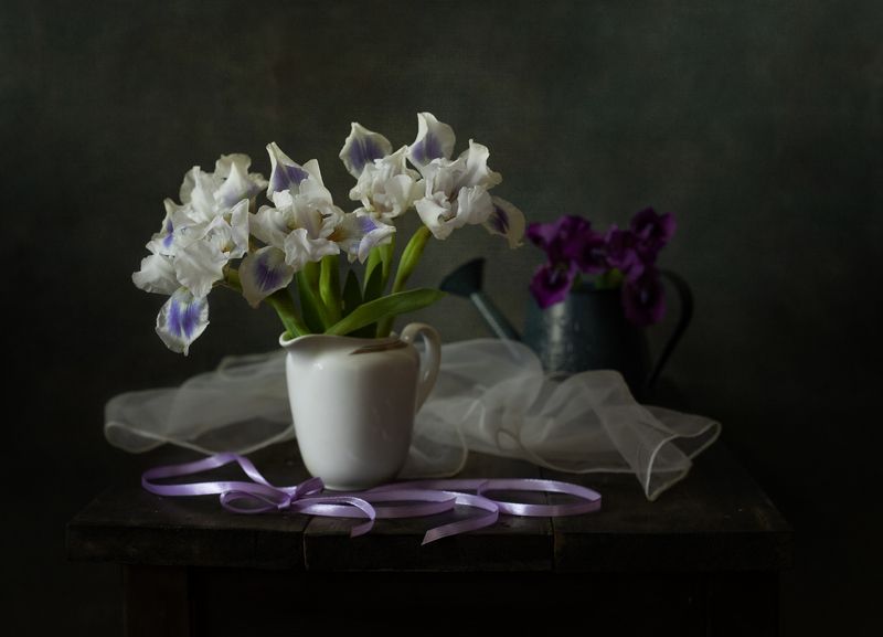 натюрморт, цветы, ирисы Ирисыphoto preview