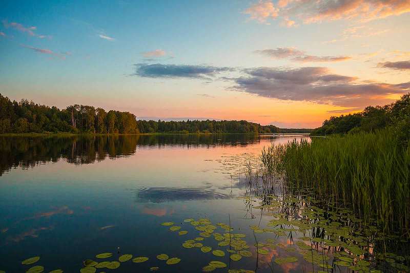 Тёплый закатphoto preview